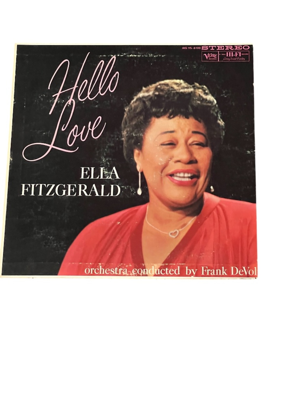 Ella Fitzgerald Vinyl LP Lot – Hello Love + Like Someone in Love – Verve Stereo